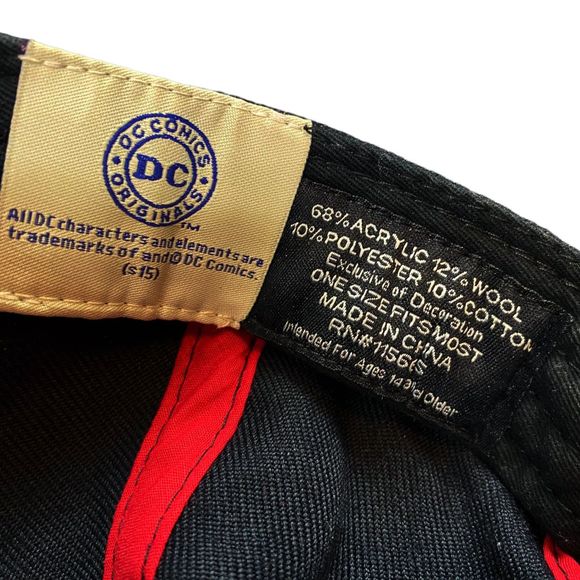 DC Comics Originals The Flash Flat Bill SnapBack Hat - One Size - Picture 7 of 7